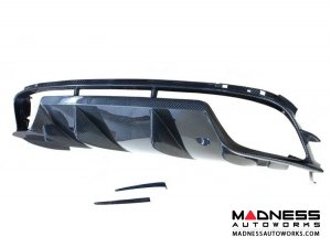 Alfa Romeo Giulia Rear Diffuser - Carbon Fiber - Quadrifoglio Model